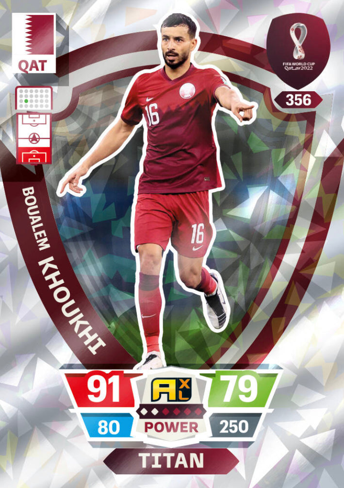 Panini World Cup 2022 Adrenalyn XL - 356 - Boualem Khoukhi - Titan