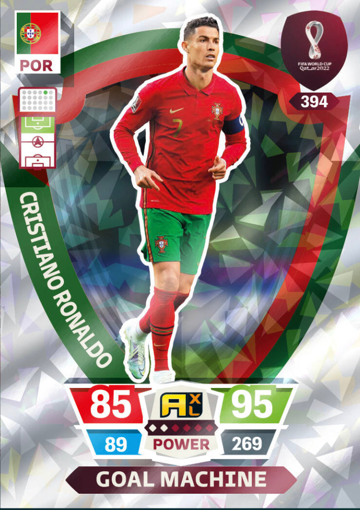 Panini World Cup 2022 Adrenalyn XL - 394 - Cristiano Ronaldo - Goal Machine
