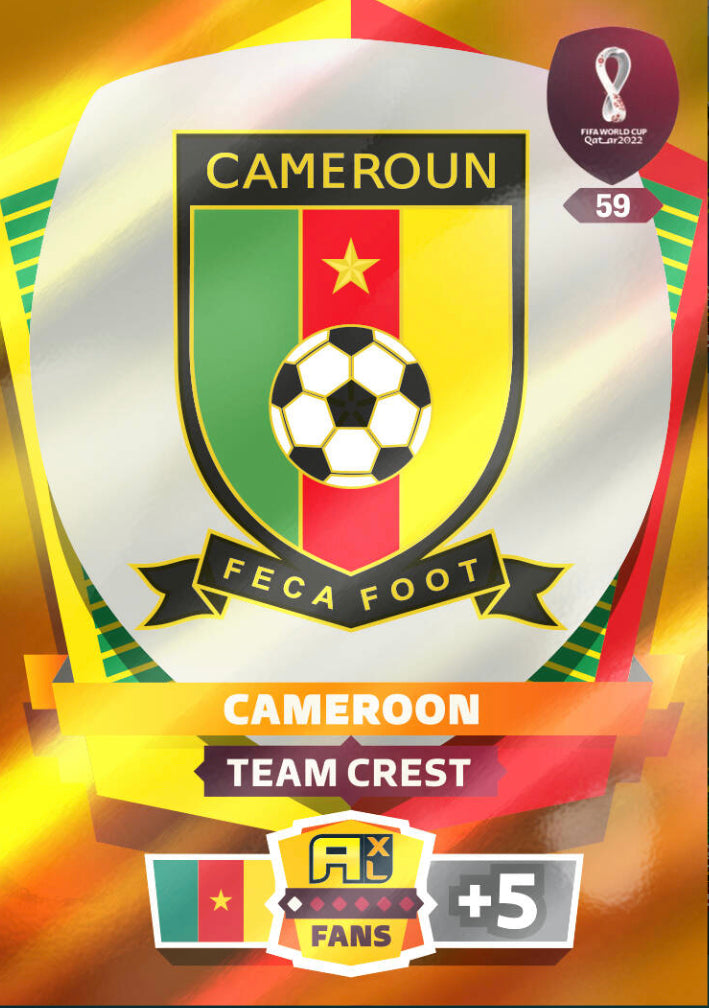 Panini World Cup 2022 Adrenalyn XL - 059 - Cameroon Team Crest