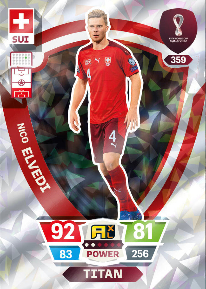 Panini World Cup 2022 Adrenalyn XL - 359 - Nico Elvedi - Titan