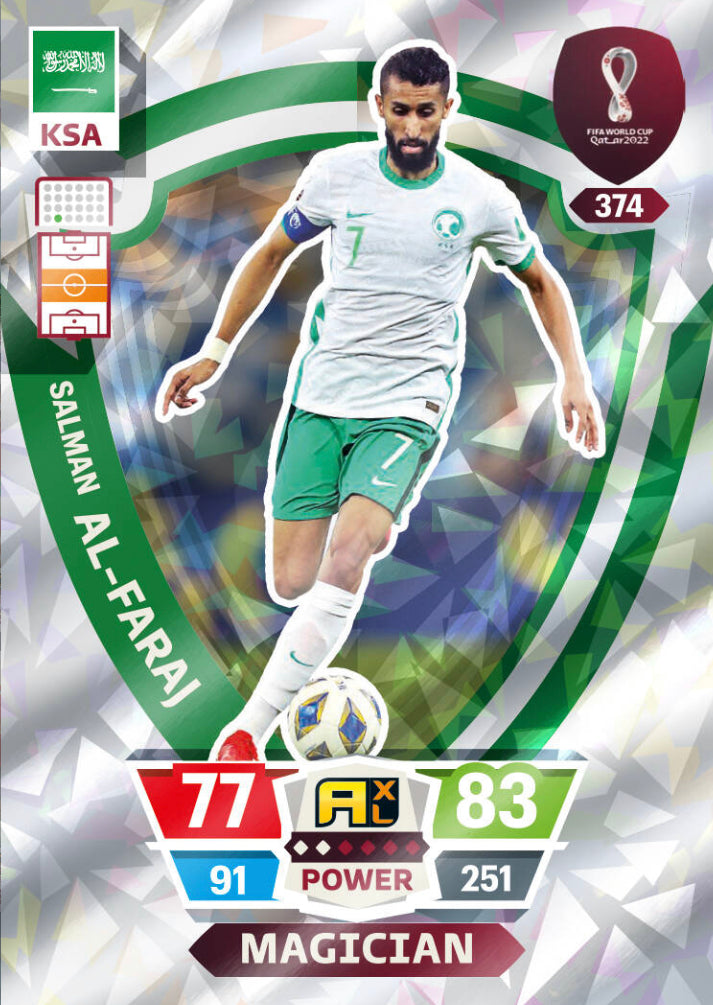 Panini World Cup 2022 Adrenalyn XL - 374 - Salman Al-Faraj - Magician