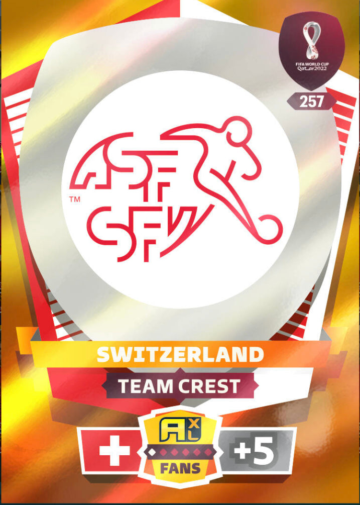 Panini World Cup 2022 Adrenalyn XL - 257 - Switzerland Team Crest