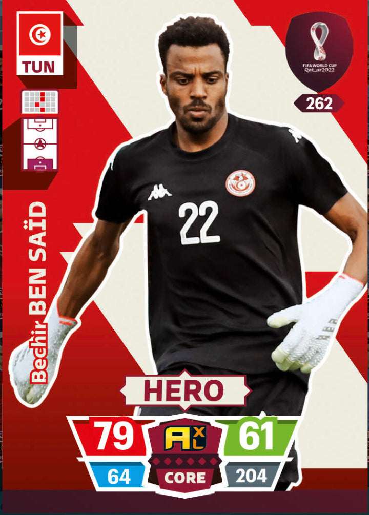 Panini World Cup 2022 Adrenalyn XL - 262 - Bechir Ben Saïd - Hero