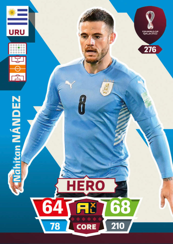 Panini World Cup 2022 Adrenalyn XL - 276 - Nahitan Nández - Hero