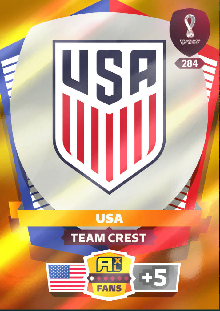 Panini World Cup 2022 Adrenalyn XL - 284 - USA Team Crest