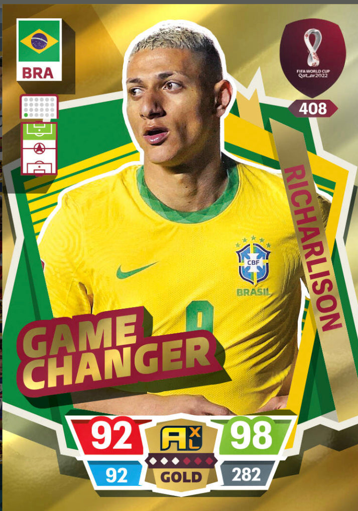 Panini World Cup 2022 Adrenalyn XL - 408 - Richarlison - Game Changer