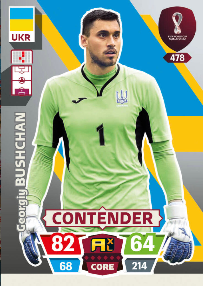 Panini World Cup 2022 Adrenalyn XL - 478 - Georgiy Bushchan - Contender