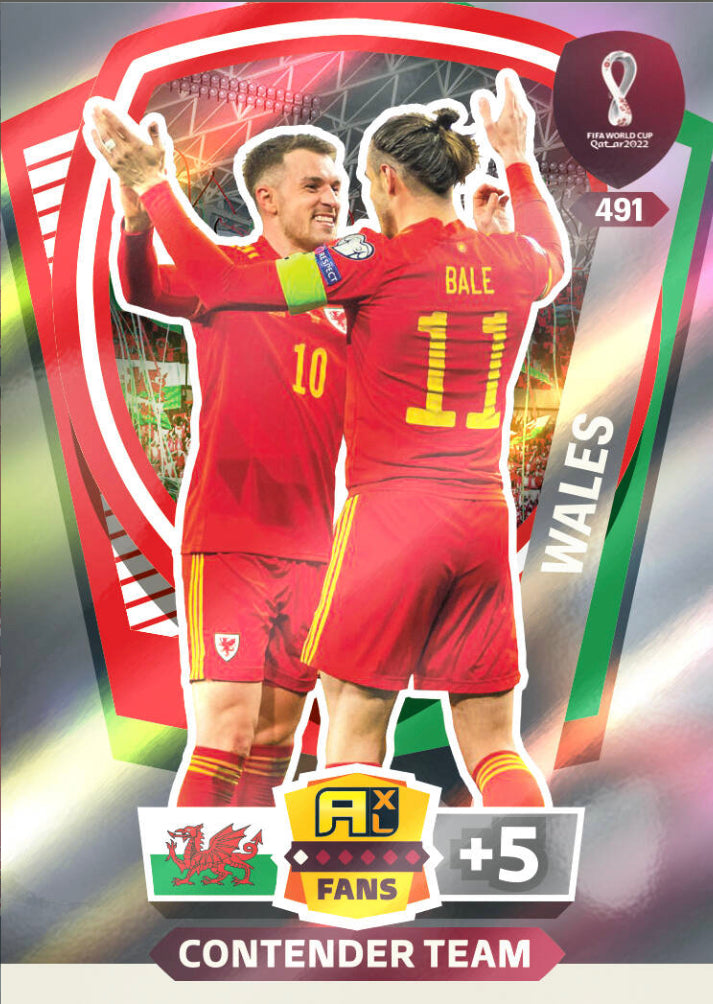 Panini World Cup 2022 Adrenalyn XL - 491 - Wales Contender Team