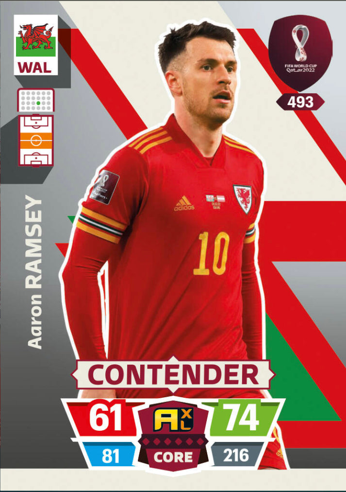 Panini World Cup 2022 Adrenalyn XL - 493 - Aaron Ramsey