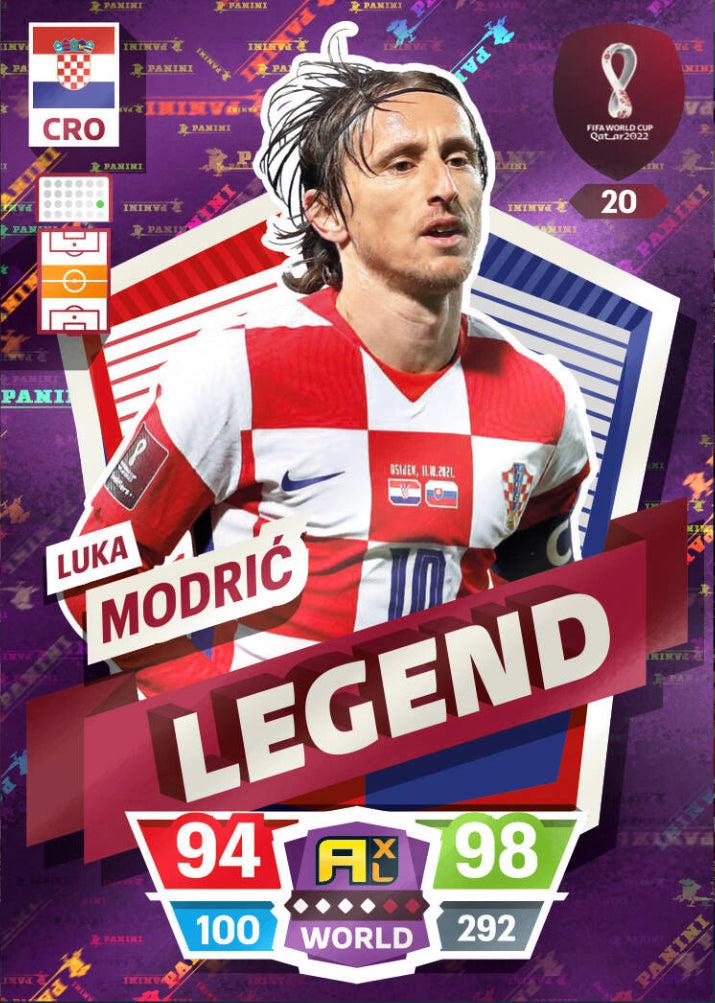 Panini World Cup 2022 Adrenalyn XL - 020 - Luka Modric - Legend