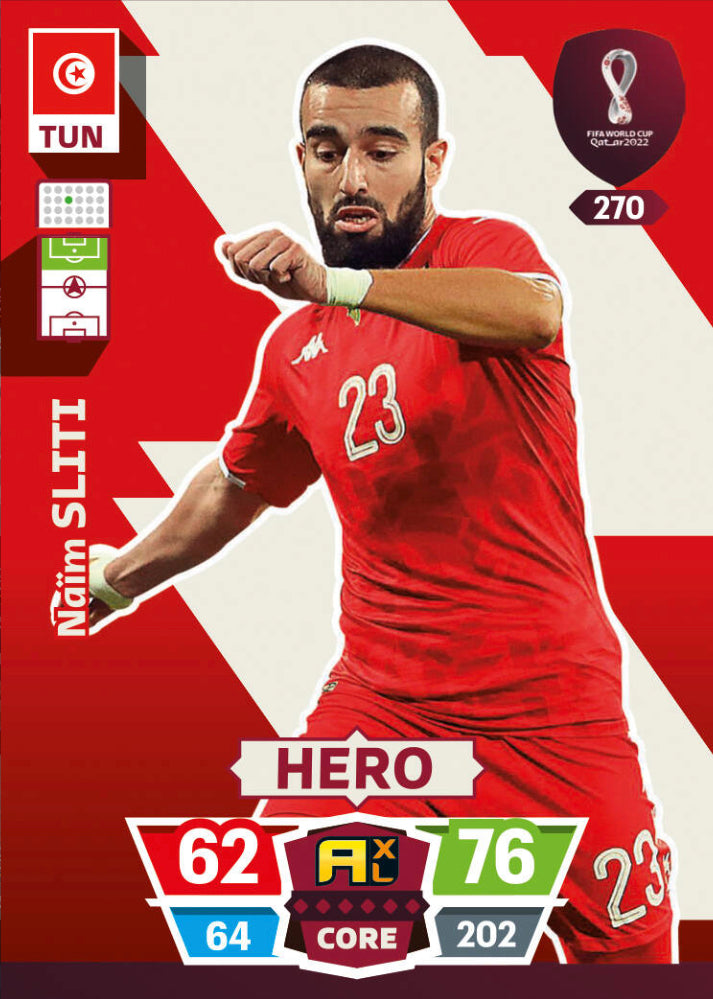 Panini World Cup 2022 Adrenalyn XL - 270 - Naïm Sliti  - Hero