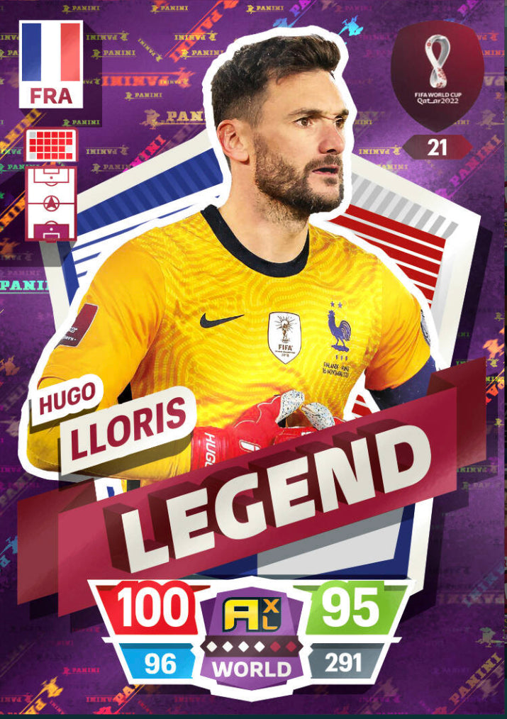 Panini World Cup 2022 Adrenalyn XL - 021 - Hugo Lloris - Legend