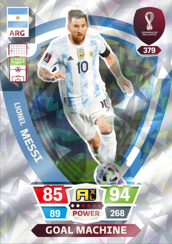 Panini World Cup 2022 Adrenalyn XL - 379 - Lionel Messi - Goal Machine