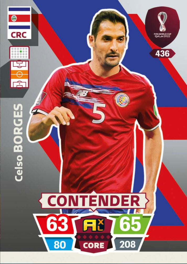 Panini World Cup 2022 Adrenalyn XL - 436 - Celso Borges - Contender