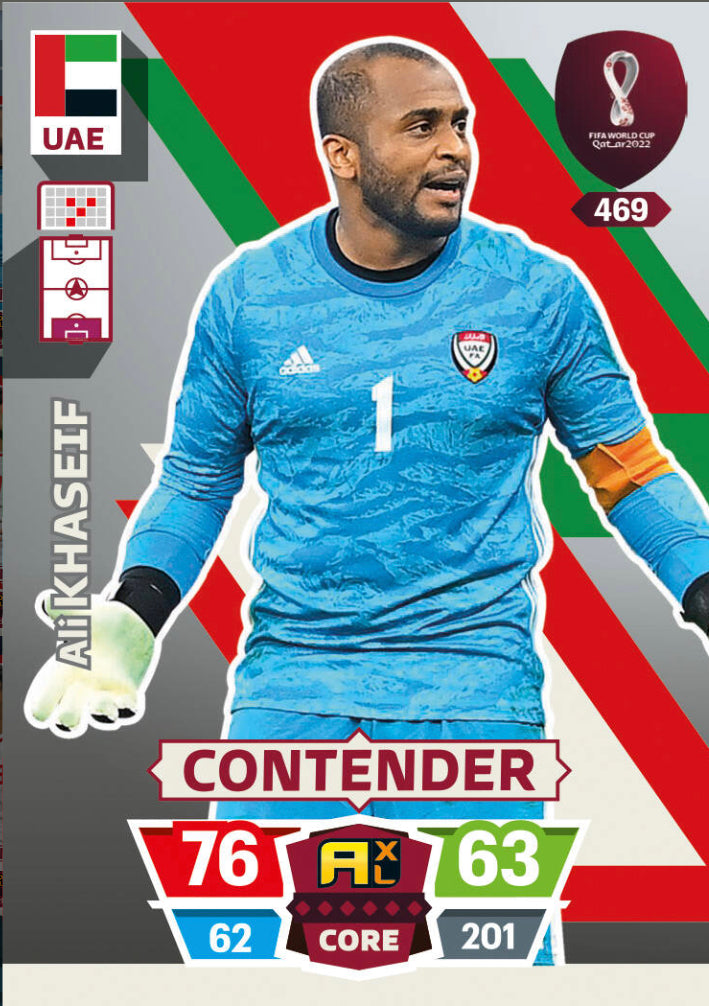Panini World Cup 2022 Adrenalyn XL - 469 - Ali Haseif - Contender