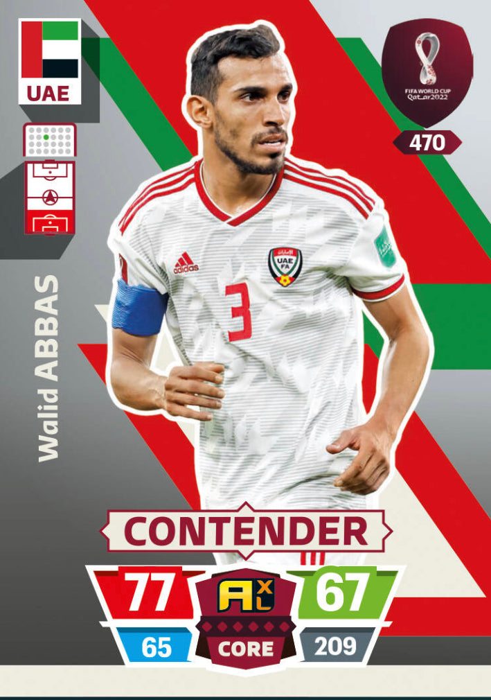 Panini World Cup 2022 Adrenalyn XL - 470 - Walid Abbas - Contender