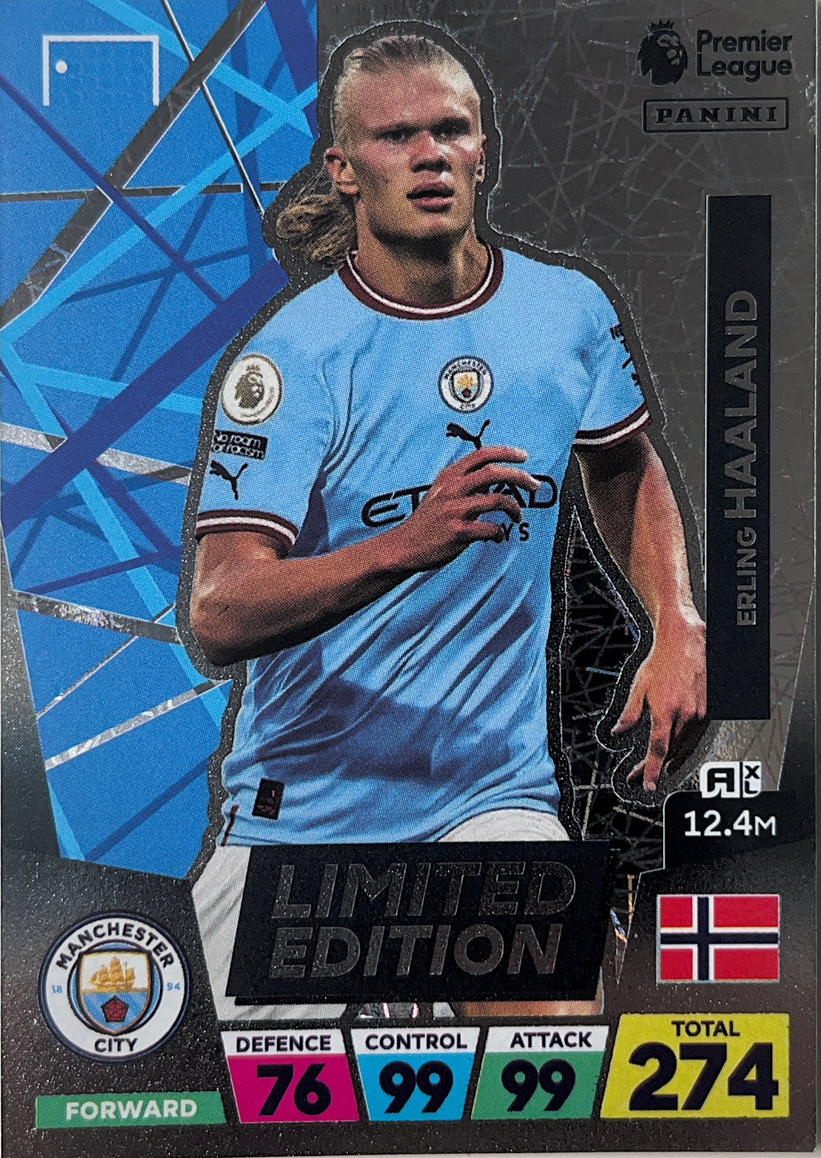 Panini Adrenalyn Xl 2022 23 - Erling Haaland - Limited Edition 