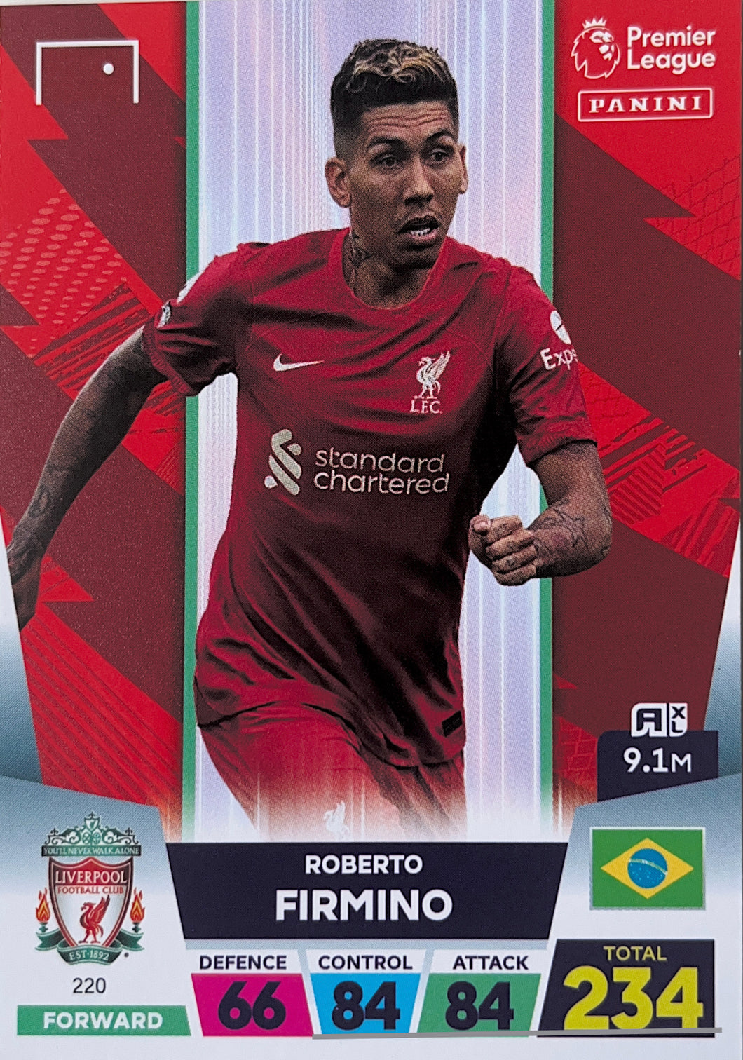 Panini Adrenalyn XL 2022/23 - 220 - Roberto Firmino