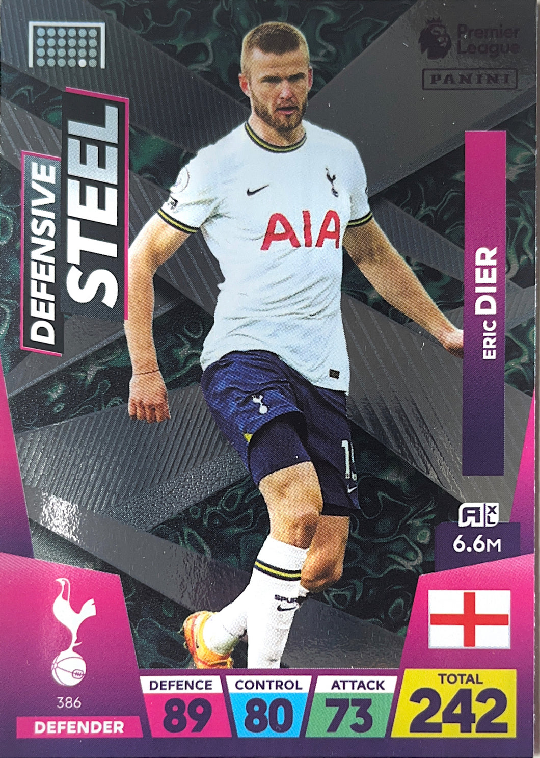 Panini Adrenalyn XL 2022/23 - 386 - Eric Dier - Defensive Steel