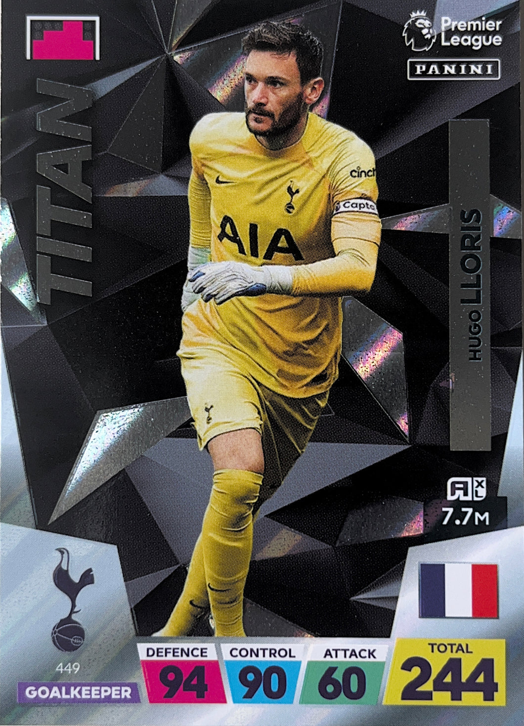 Panini Adrenalyn XL 2022/23 - 449 - Hugo Lloris - Titan