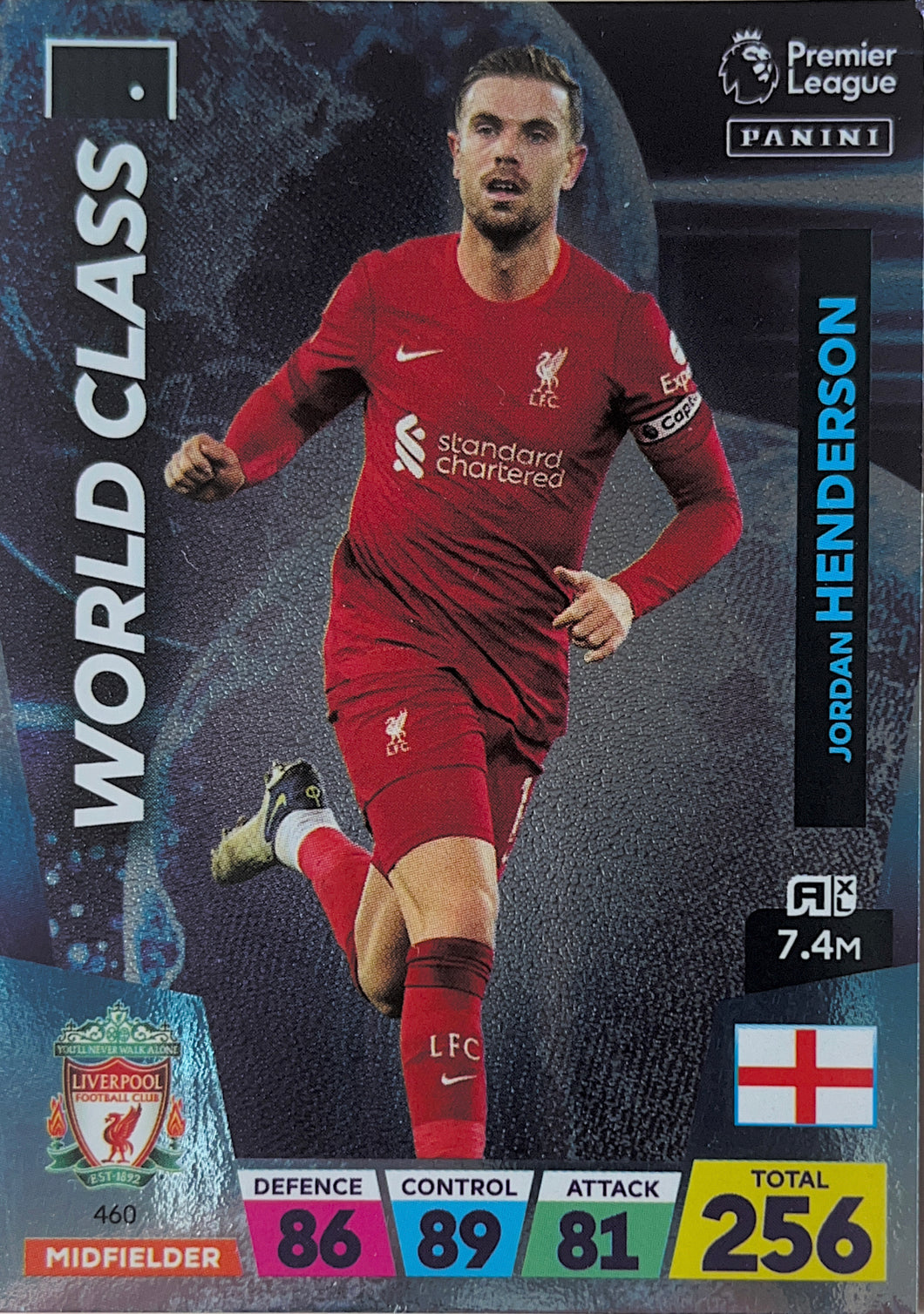 Panini Adrenalyn XL 2022/23 - 460 - Jordan Henderson - World Class