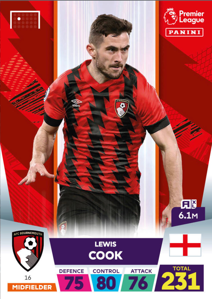 Panini Adrenalyn XL 2022/23 - 016 - Lewis Cook