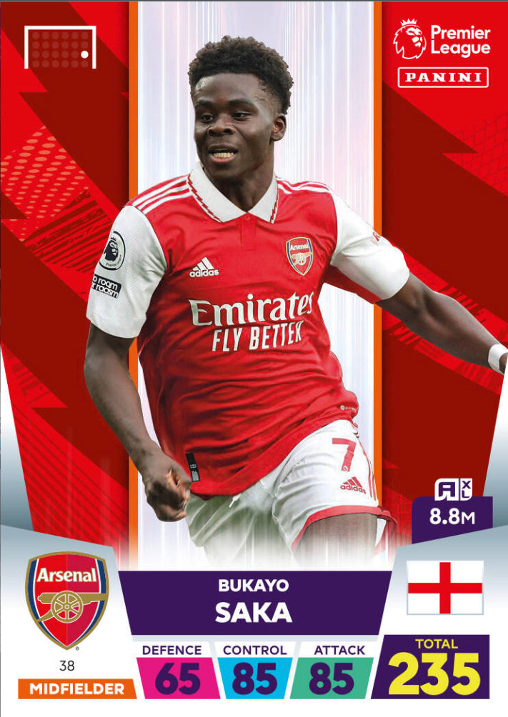 Panini Adrenalyn XL 2022/23 - 038 - Bukayo Saka