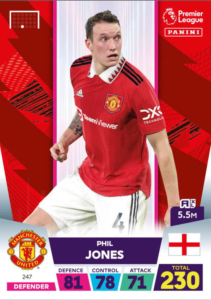 Panini Adrenalyn XL 2022/23 - 247 - Phil Jones
