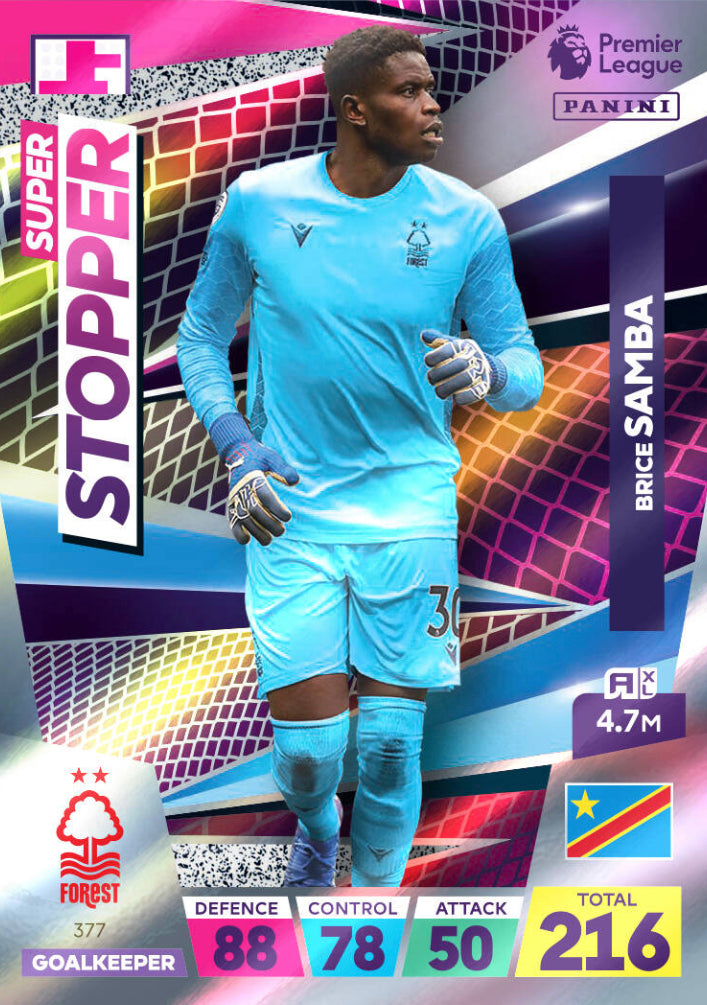 Panini Adrenalyn XL 2022/23 - 377 - Brice Samba - Super Stopper