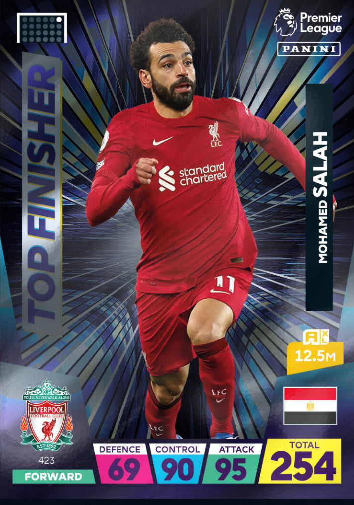 Panini Adrenalyn XL 2022/23 - 423 - Mohamed Salah - Top Finisher