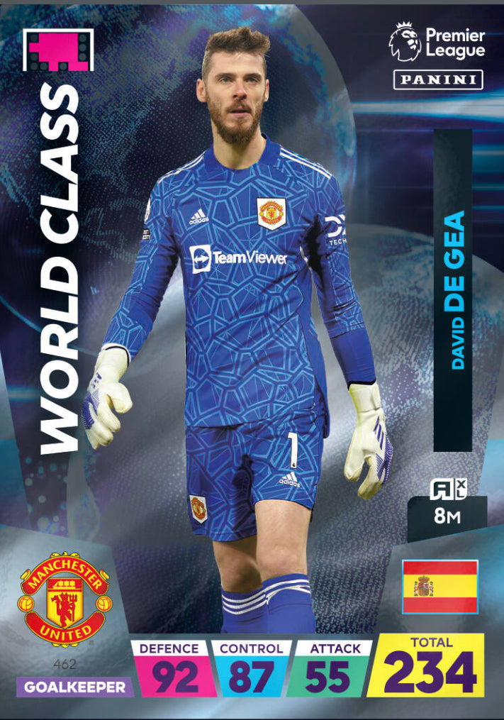 Panini Adrenalyn XL 2022/23 - 462 - David De Gea - World Class