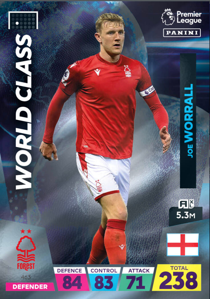 Panini Adrenalyn XL 2022/23 - 463 - Joe Worrall - World Class