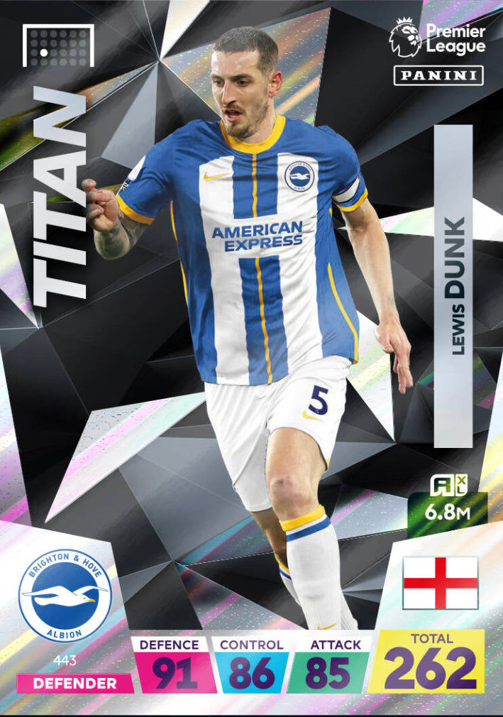Panini Adrenalyn XL 2022/23 - 443 - Lewis Dunk - Titan