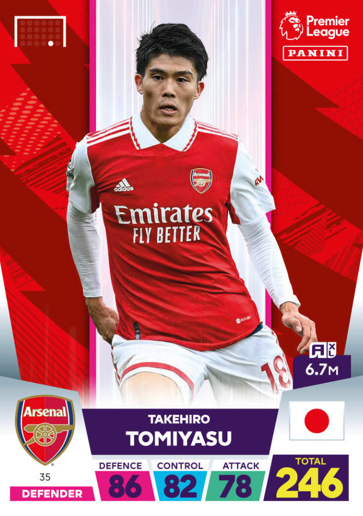 Panini Adrenalyn XL 2022/23 - 035  - Takehiro Tomiyasu