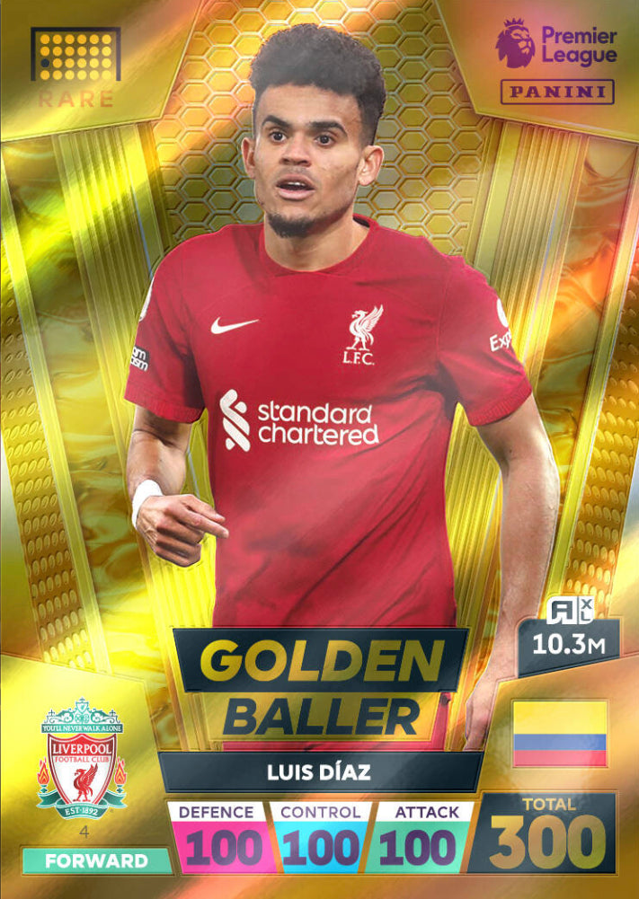 Panini Adrenalyn XL 2022/23 - 004 - Luis Díaz - Golden Baller