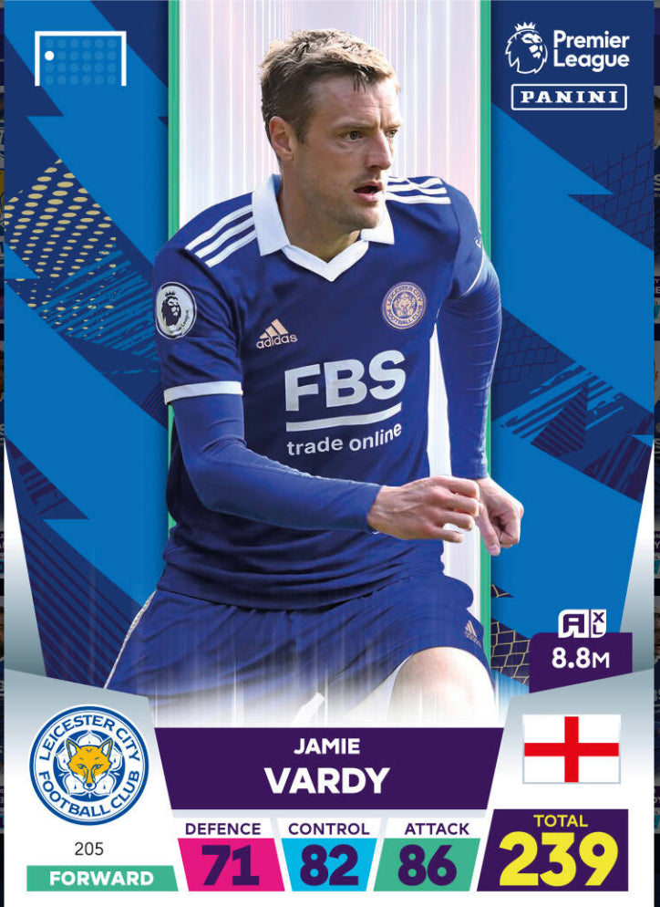 Panini Adrenalyn XL 2022/23 - 205 - Jamie Vardy