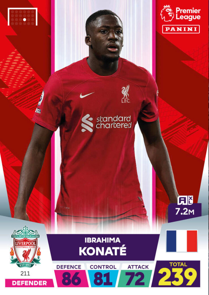 Panini Adrenalyn XL 2022/23 - 211 - Ibrahima Konaté
