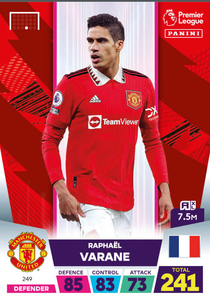 Panini Adrenalyn XL 2022/23 - 249 - Raphaël Varane