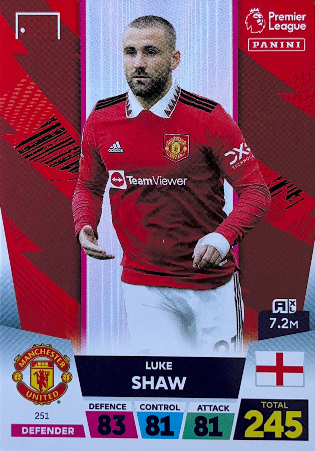 Panini Adrenalyn XL 2022/23 - 251 - Luke Shaw