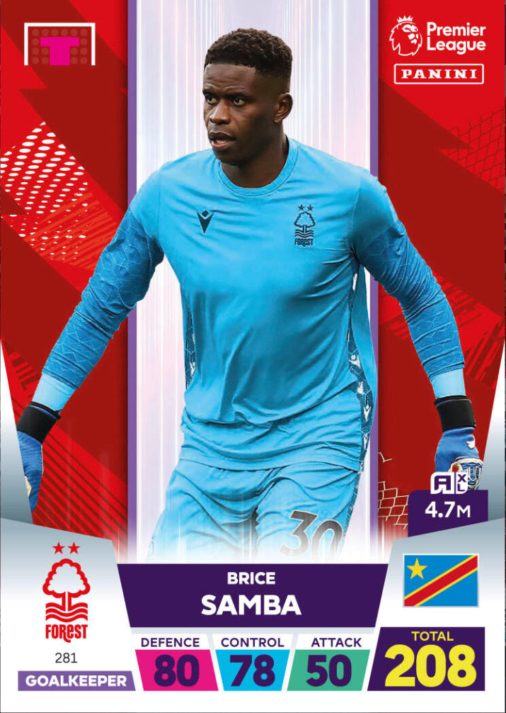 Panini Adrenalyn XL 2022/23 - 281 - Brice Samba