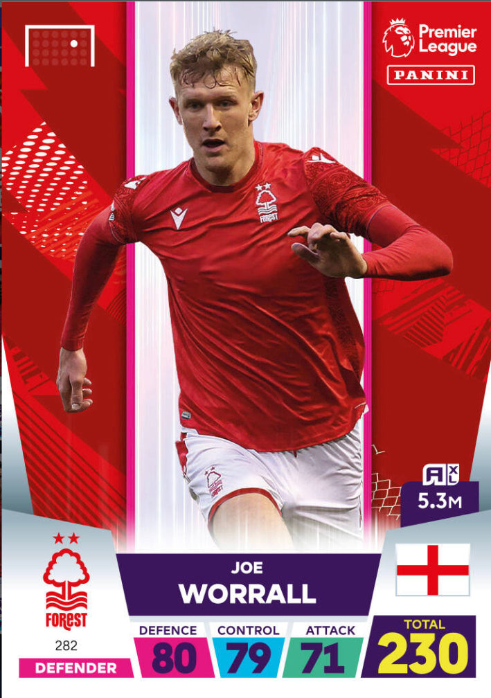 Panini Adrenalyn XL 2022/23 - 282 - Joe Worrall