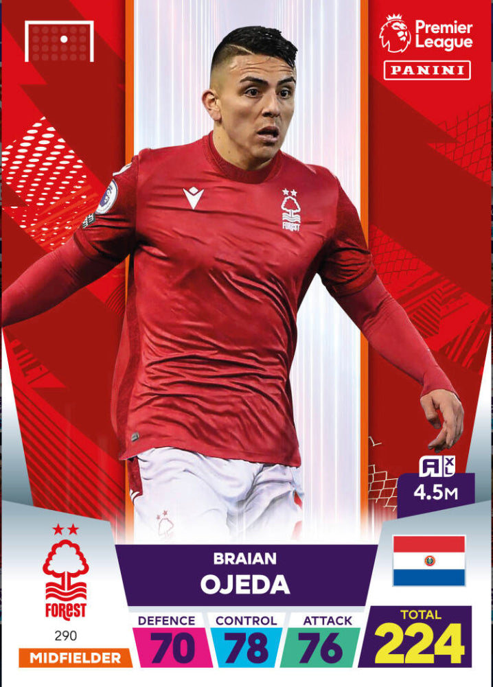 Panini Adrenalyn XL 2022/23 - 290 - Braian Ojeda