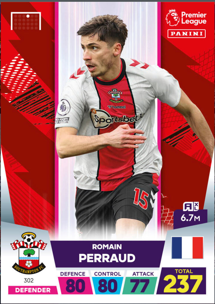 Panini Adrenalyn XL 2022/23 - 302 - Romain Perraud