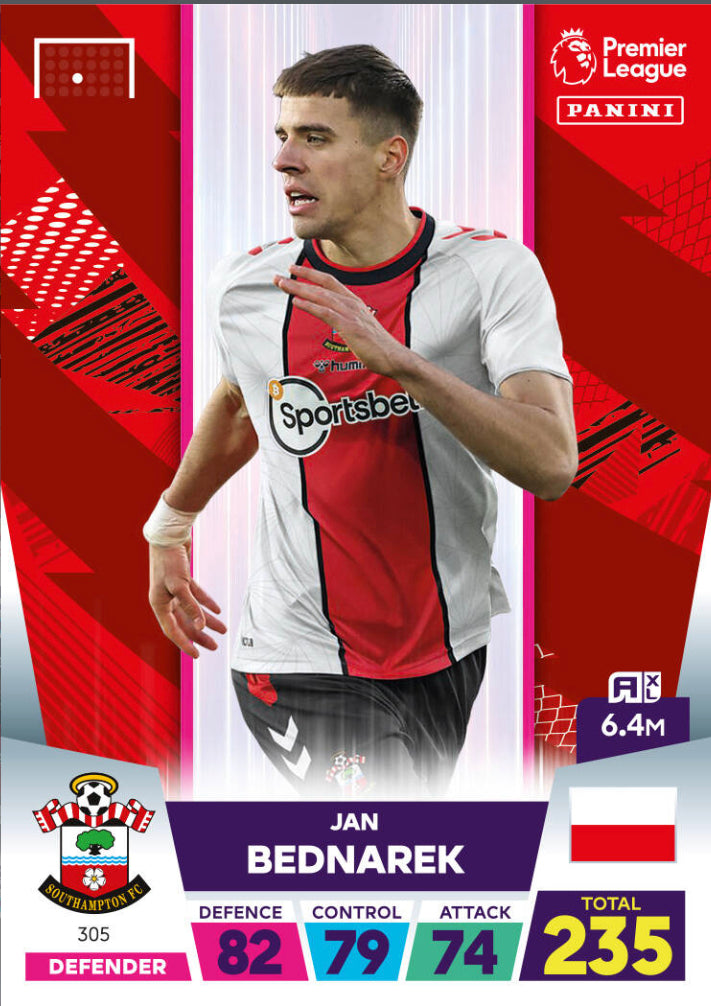Panini Adrenalyn XL 2022/23 - 305 - Jan Bednarek