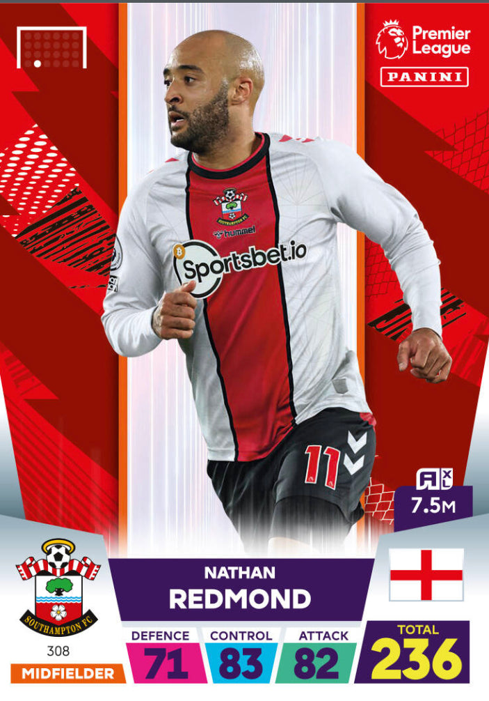 Panini Adrenalyn XL 2022/23 - 308 - Nathan Redmond