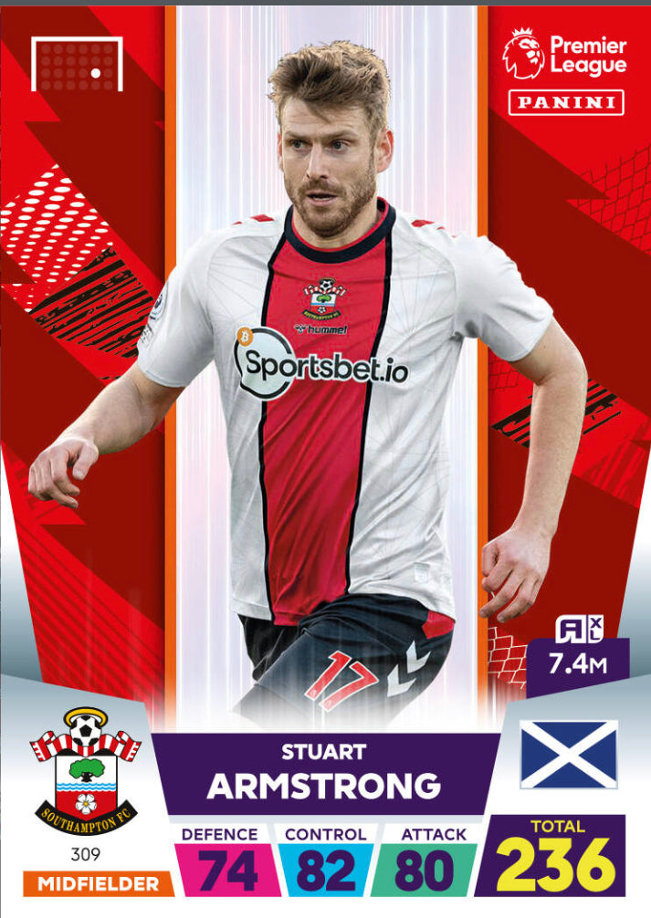 Panini Adrenalyn XL 2022/23 - 309 - Stuart Armstrong