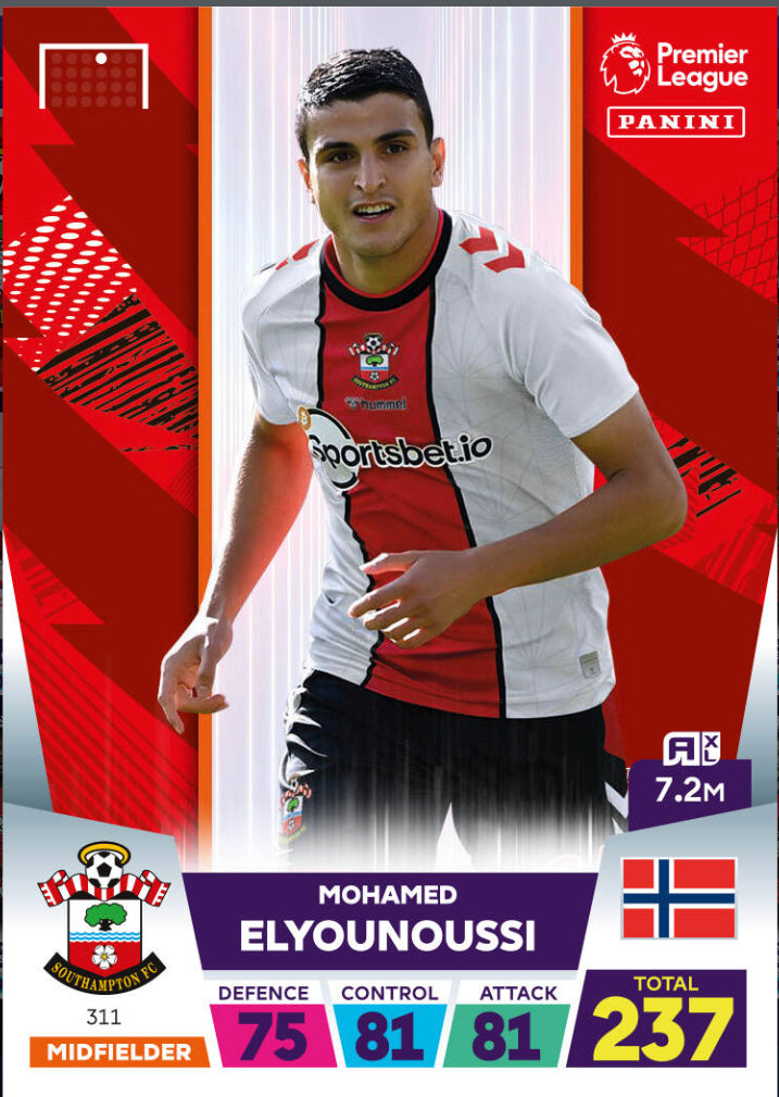 Panini Adrenalyn XL 2022/23 - 311 - Mohamed Elyounoussi