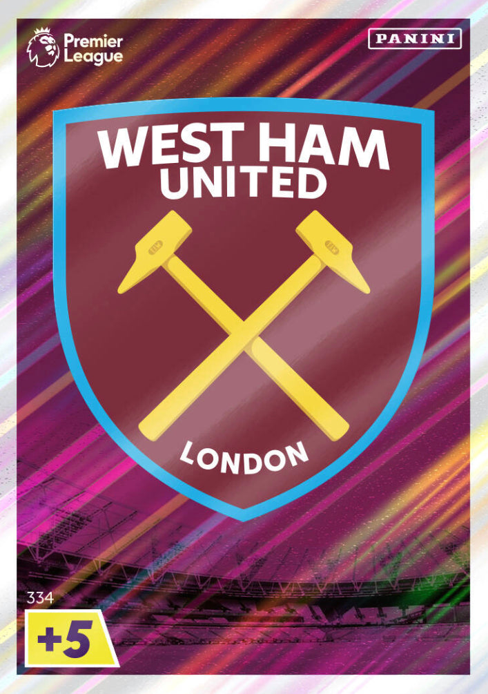 Panini Adrenalyn XL 2022/23 - 334 - West Ham United Club Badge
