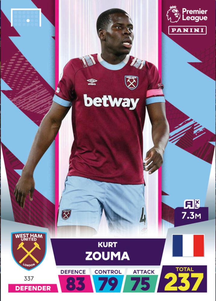 Panini Adrenalyn XL 2022/23 - 337 - Kurt Zouma