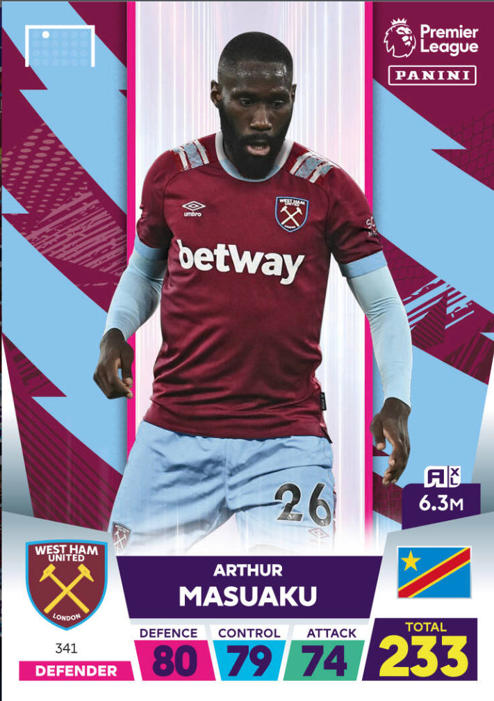 Panini Adrenalyn XL 2022/23 - 341 - Arthur Masuaku